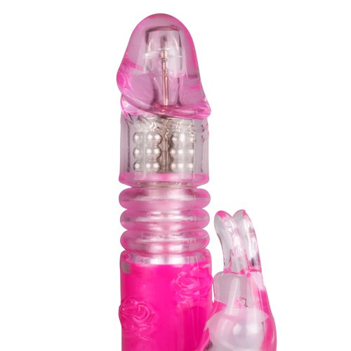 EasyToys Bumping Rabbit Vibrator – Pink - Image 2