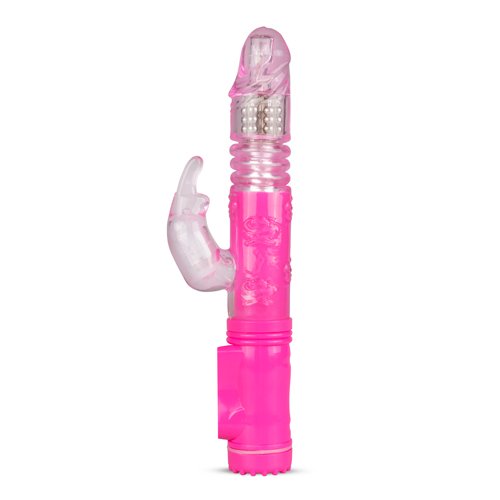 EasyToys Bumping Rabbit Vibrator – Pink - Image 3