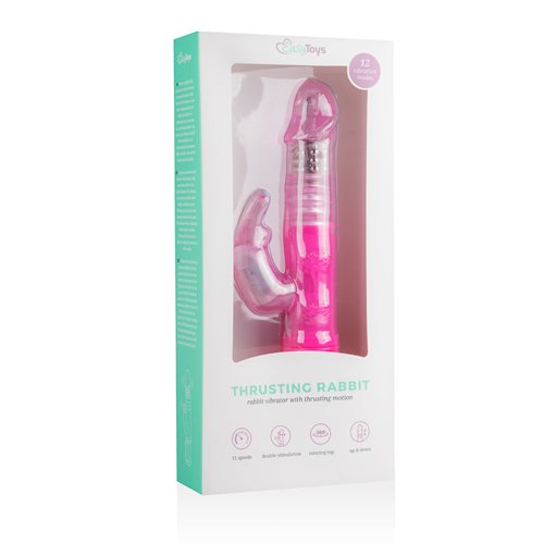 EasyToys Bumping Rabbit Vibrator – Pink - Image 7