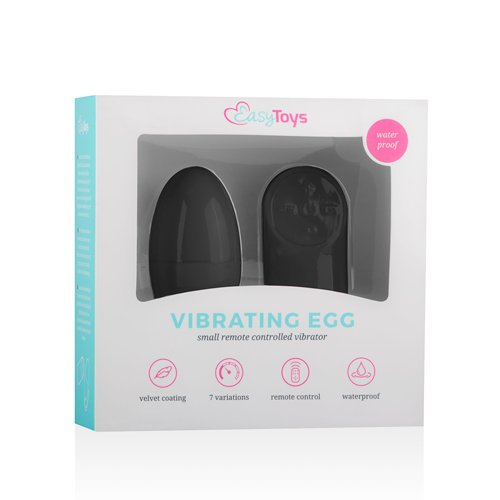 Easytoys Vibration Egg – Black - Image 6