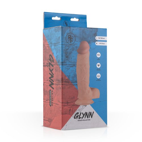 Glynn Realistic Dildo With Ball Sack – 18cm - Image 6