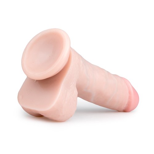 Realistic Dildo With Ball Sack – 17.5 cm - Image 4