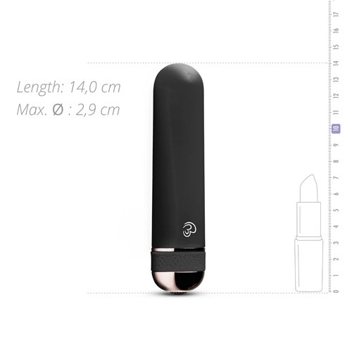 Supreme Shorty Mini Vibrator – Black - Image 4