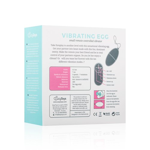 Vibration Egg Pink – EasyToys - Image 7